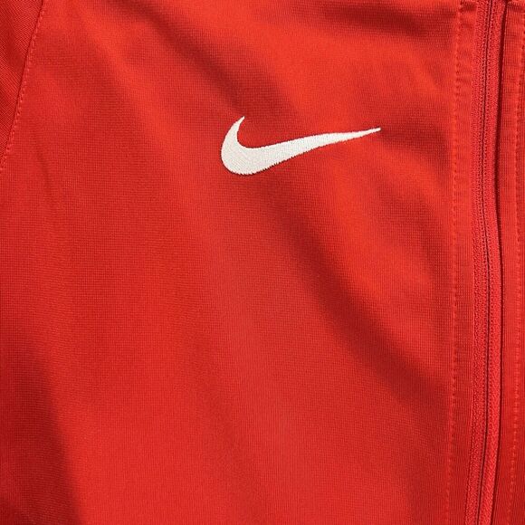 Nike Dri Fit Red Atlanta United Fire Full Zip Warm Up Jacket Size M Women's - Picture 3 of 11